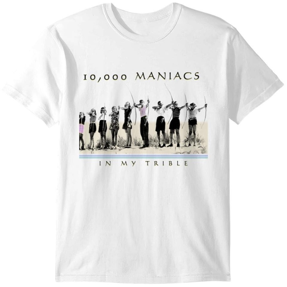 Vintage 1990S 10000 Maniacs In My Tribe Band Tshirt